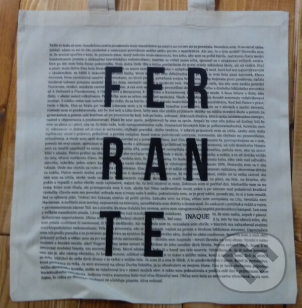 Plátená taška Ferrante, Inaque, 2017