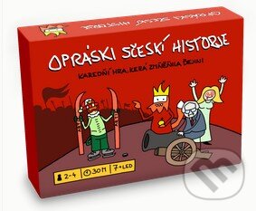 Levně Opráski sčeskí historje - Karetní hra - jaz, Ondřej Paška - hra z kategorie Karty, hlavolamy