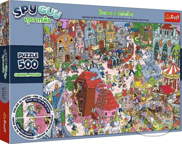 Puzzle: Kolekcia Spy Guy Lost: Gdansk (Trefl). Trefl, 2025