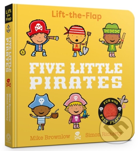 Levně Five Little Pirates (Lift-the-Flap) - Mike Brownlow - kniha z kategorie Rozprávky