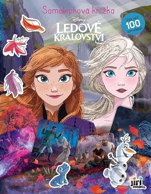 Levně Samolepková knížka Ledové království - kniha z kategorie Samolepky