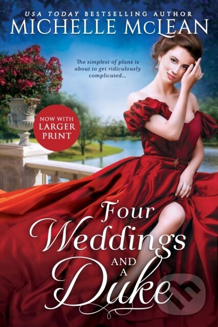 Levně Four Weddings and a Duke - Michelle Mclean - kniha z kategorie Beletria
