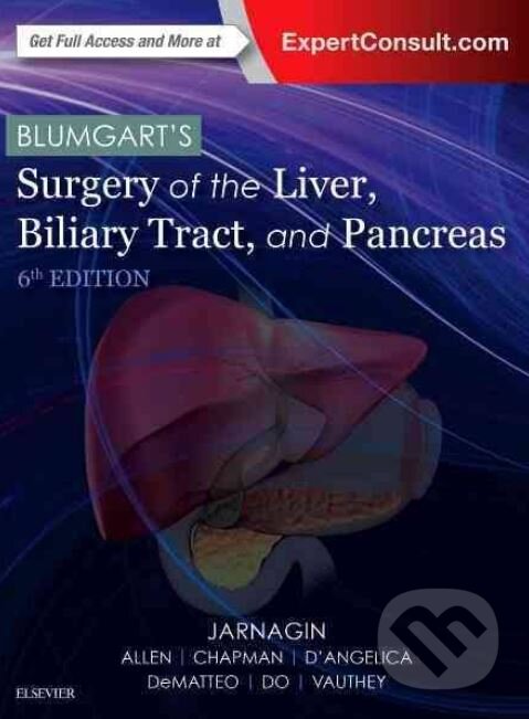 Levně Blumgart's Surgery of the Liver, Biliary Tract and Pancreas - kniha z kategorie Medicína