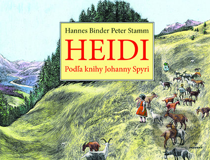 Heidi - Peter Stamm, Hannes Binder (ilustrácie), Perfekt, 2017
