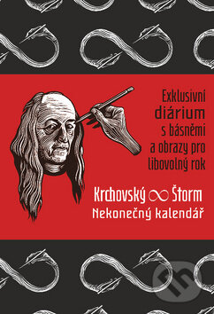 Levně Nekonečný kalendář (diář) (Exklusivní diárium s básněmi a obrazy pro libovolný rok)