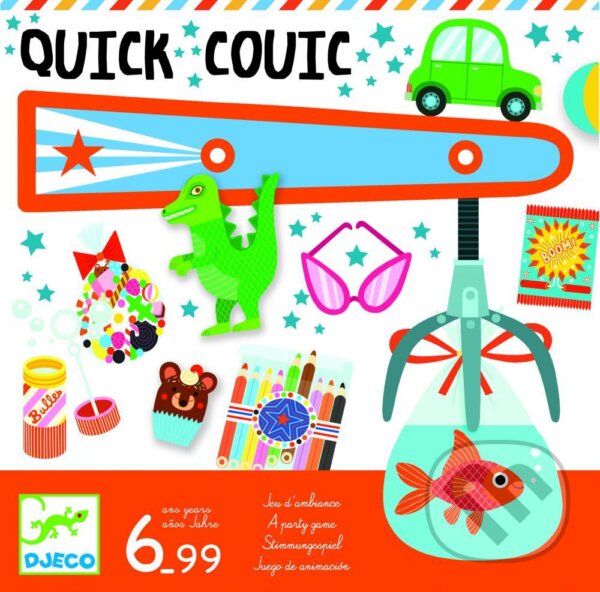 Spoločenská hra: Spoločenská hra  Quick couic (Djeco). Djeco, 2019