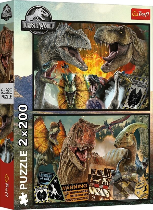 Puzzle: Jurský svet (Trefl). Trefl, 2025