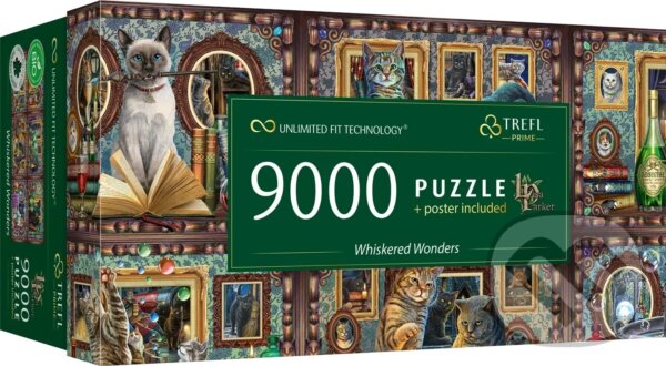 Puzzle: UFT Lisa Parker: Whiskered Wonders (Trefl). Trefl, 2025