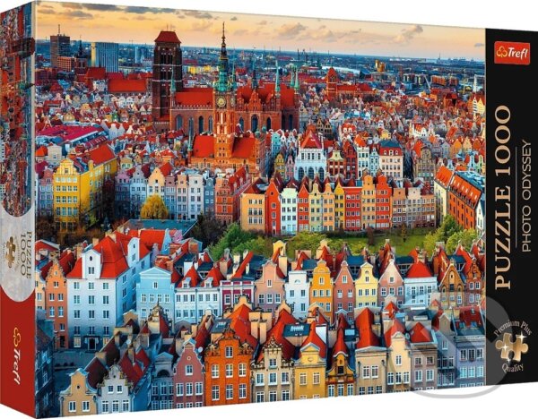 Puzzle: Pohľad na Gdansk, Poľsko (Trefl). Trefl, 2025
