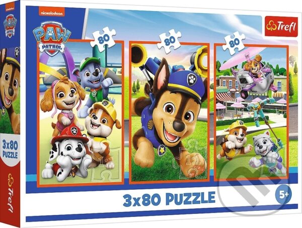Levně Paw Patrol Psia banda - puzzle z kategorie 60 – 300 dielikov