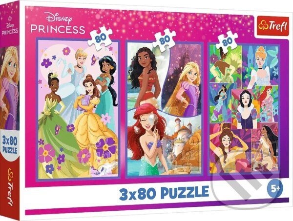 Levně Priatelia princeznej / Disney Princess - puzzle z kategorie 60 – 300 dielikov