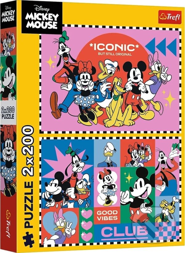 TREFL Disney Čas s přáteli 2x200 dílků