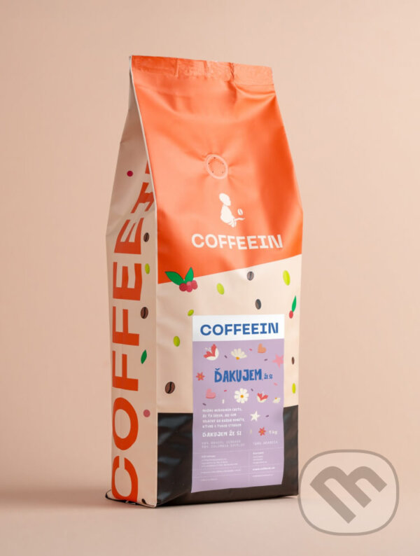 Kávy a čaje: Káva Ďakujem, že si (COFFEEIN). COFFEEIN