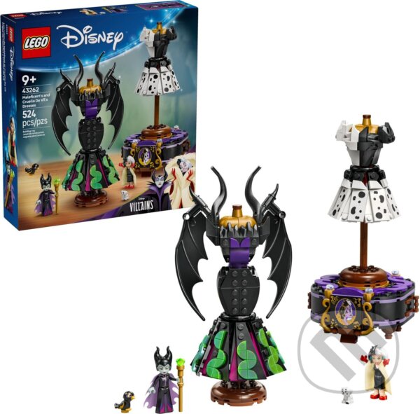 Levně LEGO® Disney 43262 Šaty Zloriany a Cruelly De Vil - hra z kategorie Ostatné