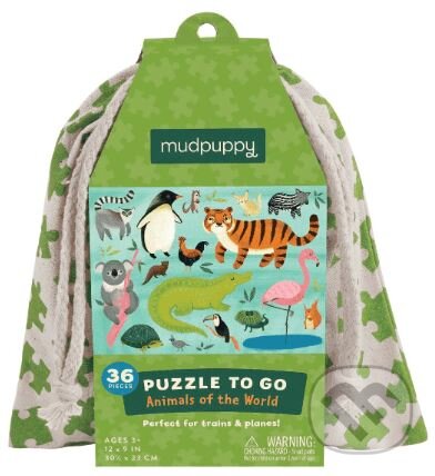 Levně Animals of the World (Puzzle To Go) - puzzle z kategorie 15 – 60 dielikov