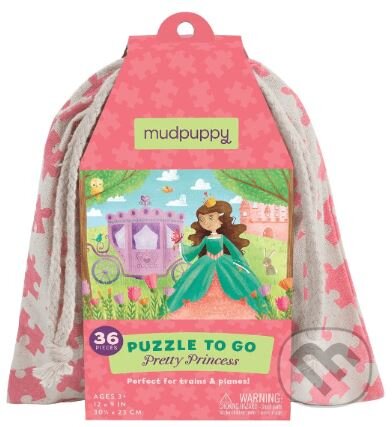 Levně Pretty Princess (Puzzle To Go) - puzzle z kategorie 15 – 60 dielikov
