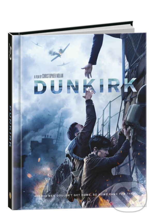 Levně Dunkerk Digibook (Blu-ray + bonus disk) - Christopher Nolan - film z kategorie Thrillery a detektívky