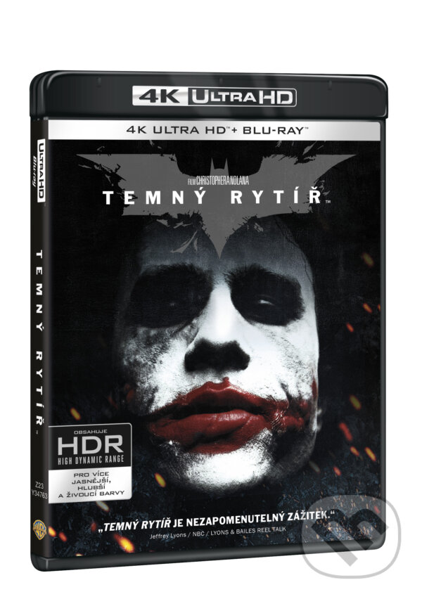 Film: Temný rytíř Ultra HD Blu-ray (Christopher Nolan) (UltraHDBlu-ray). Magicbox, 2017