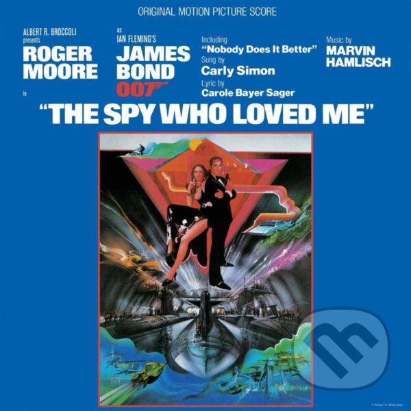 Levně Marvin Hamlisch: The Spy Who Loved Me LP (James Bond Soundtrack)