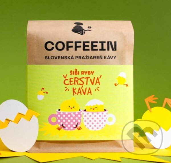 Kávy a čaje: Šibi ryby Čerstvá káva (Veľkonočný limitovaný blend) (COFFEEIN). COFFEEIN
