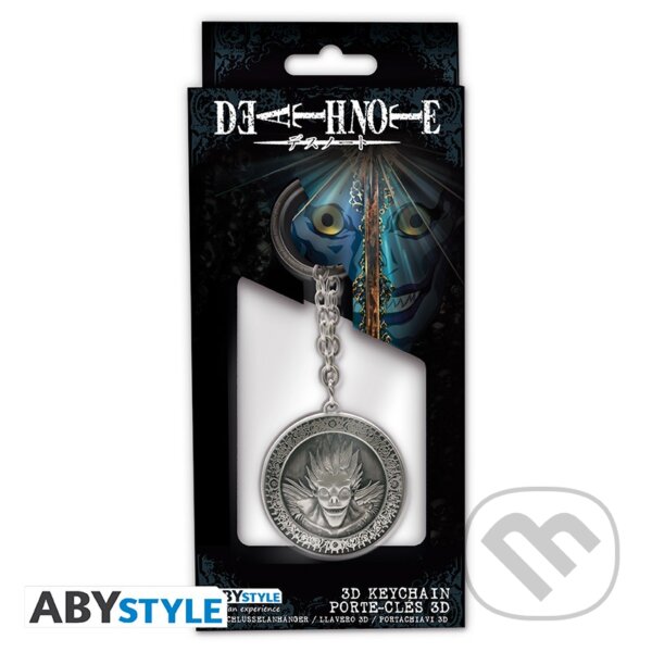 Death Note 3D Kľúčenka - Medal (ABYstyle). ABYstyle, 2025