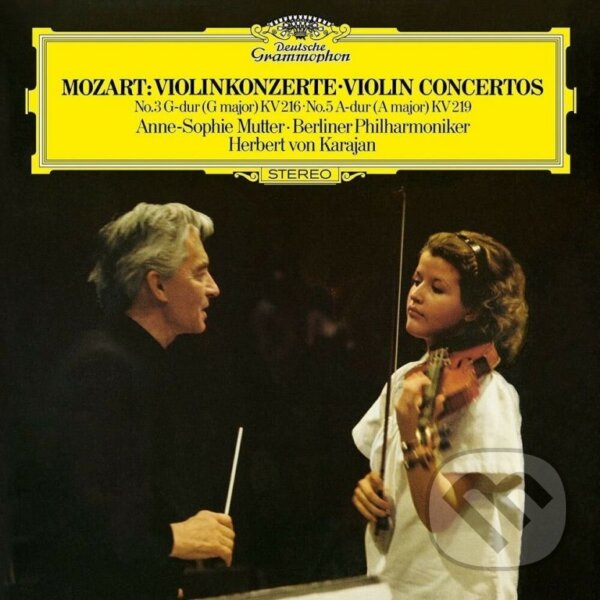 Kniha Wolfgang Amadeus Mozart: Violin Concertos Nos. 3 & 5 LP