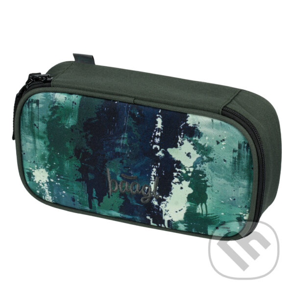 Levně Študentský peračník etui Baagl Forest