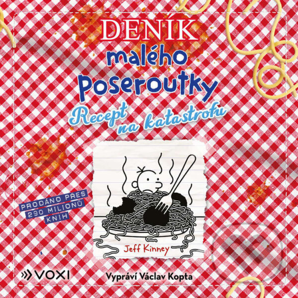 Audiokniha: Deník malého poseroutky 19 - Recept na katastrofu (Jeff Kinney)