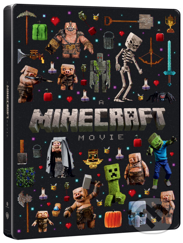 Levně Minecraft vo filme 2BD - steelbook - motiv Collectors - film z kategorie Rodinné, animované a detské