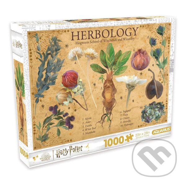 Puzzle: Harry Potter - Herbology (Aquarius). Aquarius, 2025