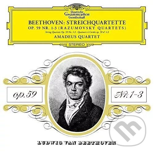 Levně Beethoven Ludvig Van: Amadeus Quartet: Razumovského Kvartety LP