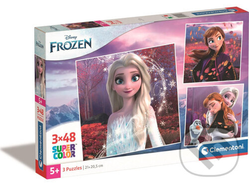 Levně 3x48 Frozen - puzzle z kategorie 15 – 60 dielikov