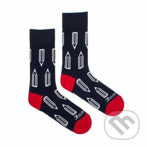 Levně Ponožky Biela pastelka M (Unisex veľkosť M (veľkosť 41-45))