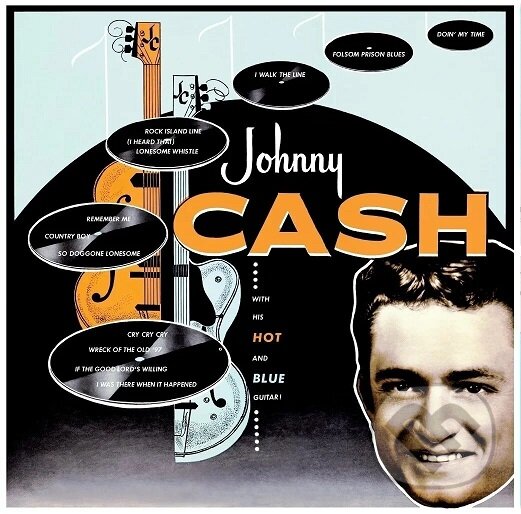 Kniha Johnny Cash: With His Hot And Blue Guitar (Orange/Black Splatter ) LP