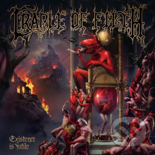 Hudobné CD: Cradle Of Filth: Existence Is Futile (Magenta)  LP (Music on Vinyl)