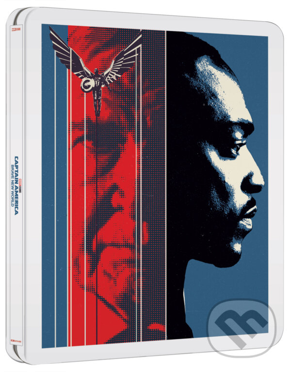 Film: Captain America: Nový svět 2BD - Limitovaná sběratelská edice - steelbook (Julius Onah) (Steelbook)