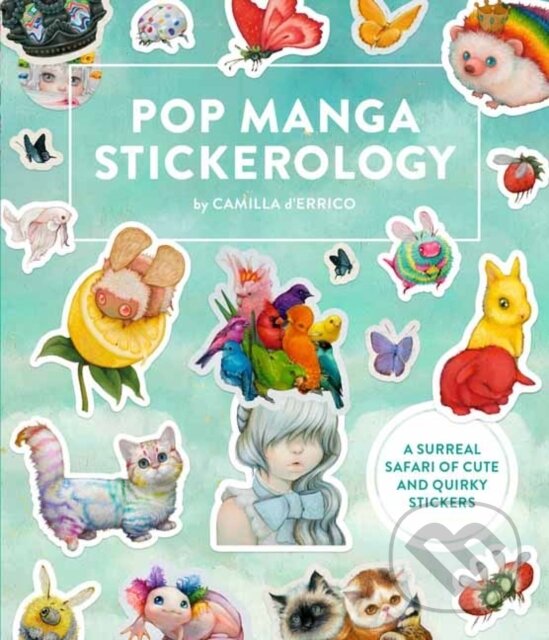Levně Pop Manga Stickerology (A Surreal Safari of 250+ Cute and Quirky Stickers) - kniha z kategorie Komiksy