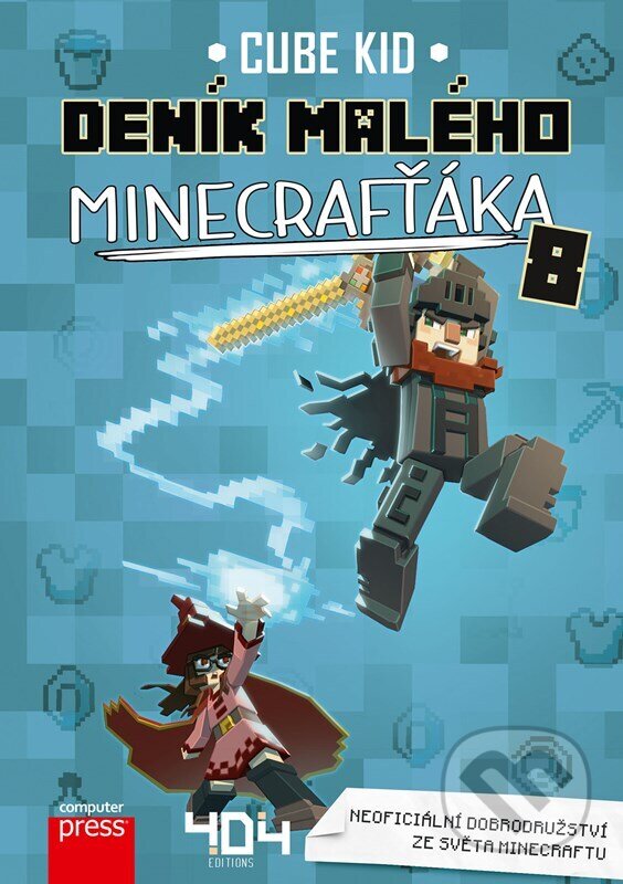 Kniha: Deník malého Minecrafťáka 8 (Cube Kid). Computer Press, 2025