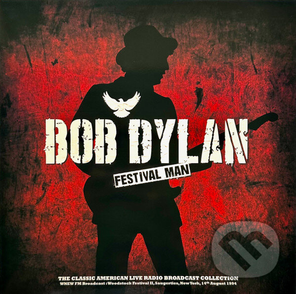 Kniha Bob Dylan: Festival Man: Woodstock Festival Ii 1994 (Red Marble) LP