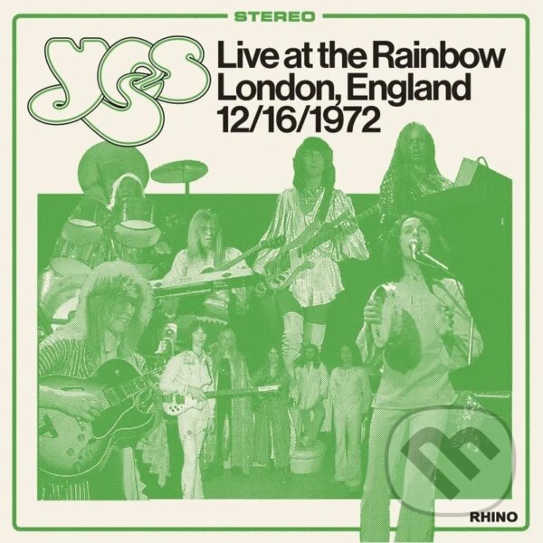 Kniha Yes: Live At The Rainbow, London, England 12/16/1972 (Rsd 2025)/140g (LP)
