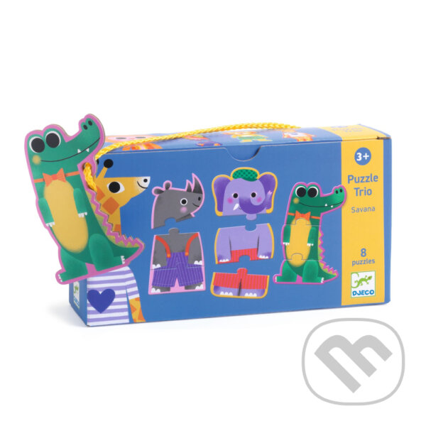 Puzzle: Puzzle trio: Savana (Djeco). Djeco, 2025