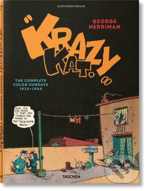 Kniha George Herriman. Krazy Kat. The Complete Color Sundays 1935–1944