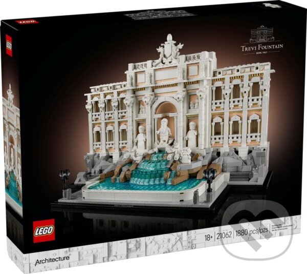 Spoločenská hra: LEGO® Architecture 21062 Fontána di Trevi (LEGO). LEGO, 2025