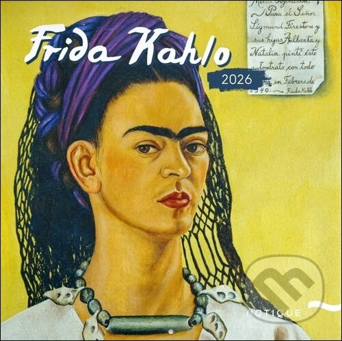 NOTIQUE nástěnný poznámkový kalendář Frida Kahlo 2026 (Notique)
