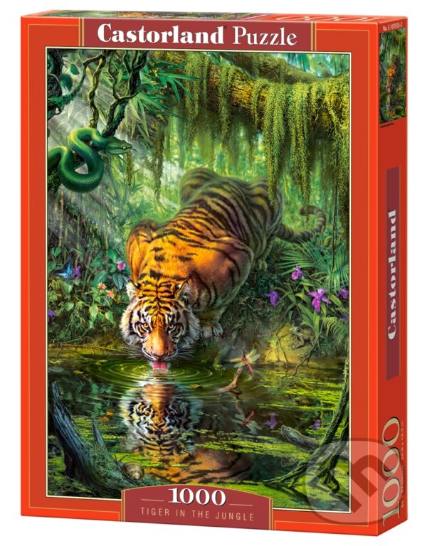 Tiger v džungli, Castorland, 2017