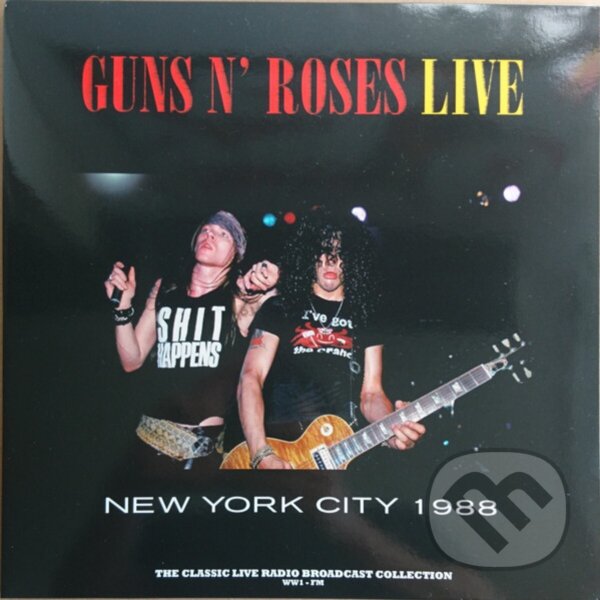 Levně Guns N Roses: Live In New York City 1988 (Yellow) LP