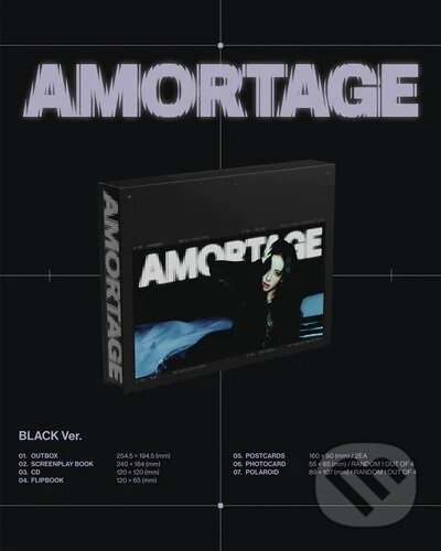 Kniha Jisoo: Amortage (limited Cd Box - Black/fade) / Int. Bloom edition