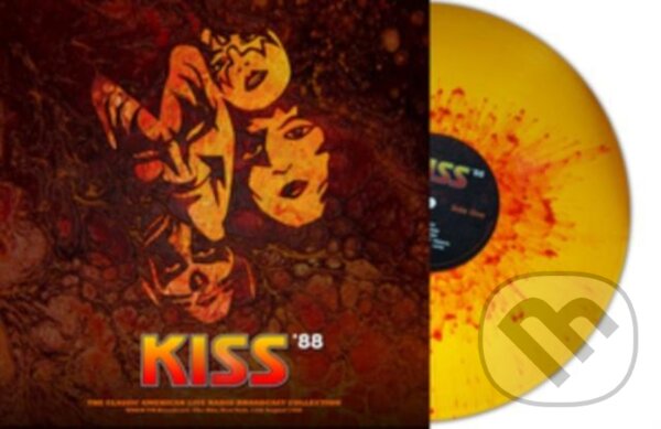 Levně Kiss: Live At The Ritz, New York 1988 (Orange/Red Splatter) LP