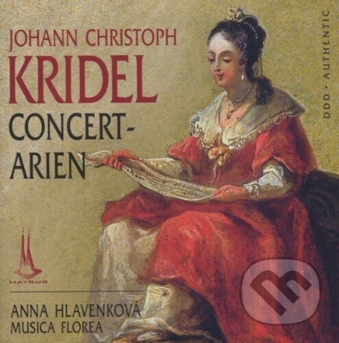 Levně Johann Christoph Kridel: Koncertní arie - Johann Christoph Kridel