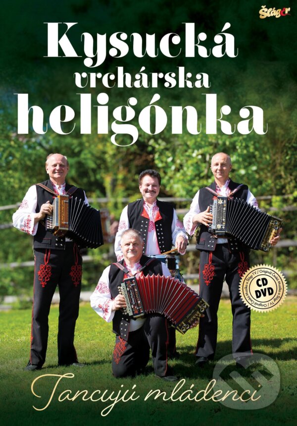 Levně Kysucka vrcharska heligonka: Tancuju mladenci (1CD+1DVD)